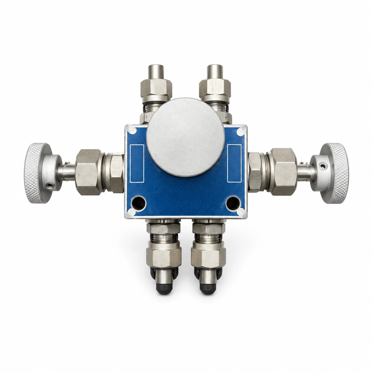 Liquid-level indicator valve assembly — reference-based product illustration, Butt weld (BW)